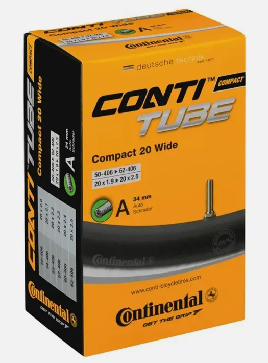 [CONTITUBE62-406] Continental Compact Tube 20" Wide 34mm A Binnenband 62-406